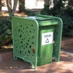 Waste container cover – Omega – Leaves 360S
