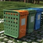 Waste container cover – Atlas – Bubbles 360T