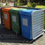 Waste container cover – Atlas – Stripes 360T