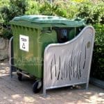 Waste container cover – Omega – Bird’s Nest 360X6
